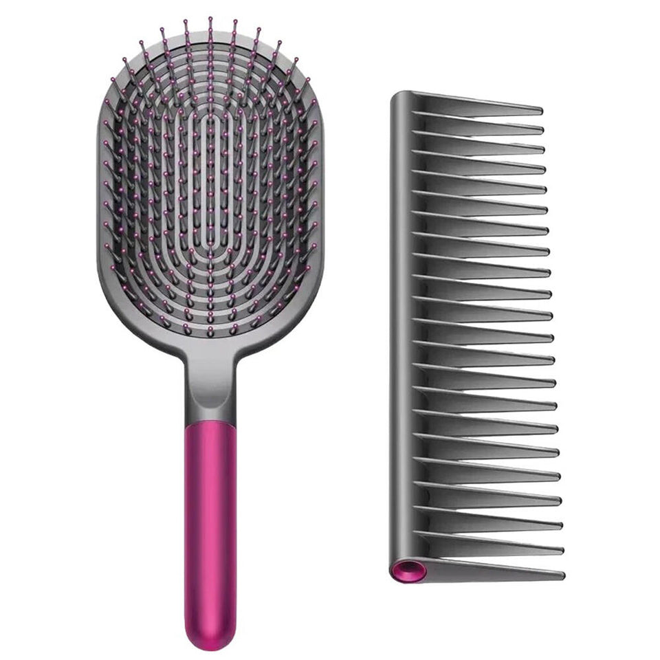 Pack Cabezal de Ducha Con Luz Led & Set Cepillo Peine Desenredador Pelo